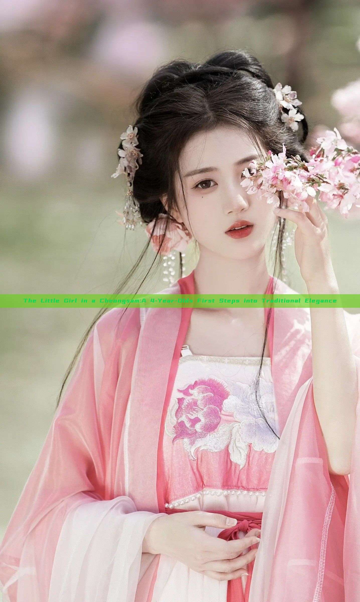 The Little Girl in a Cheongsam:A 4-Year-Olds First Steps into Traditional Elegance
