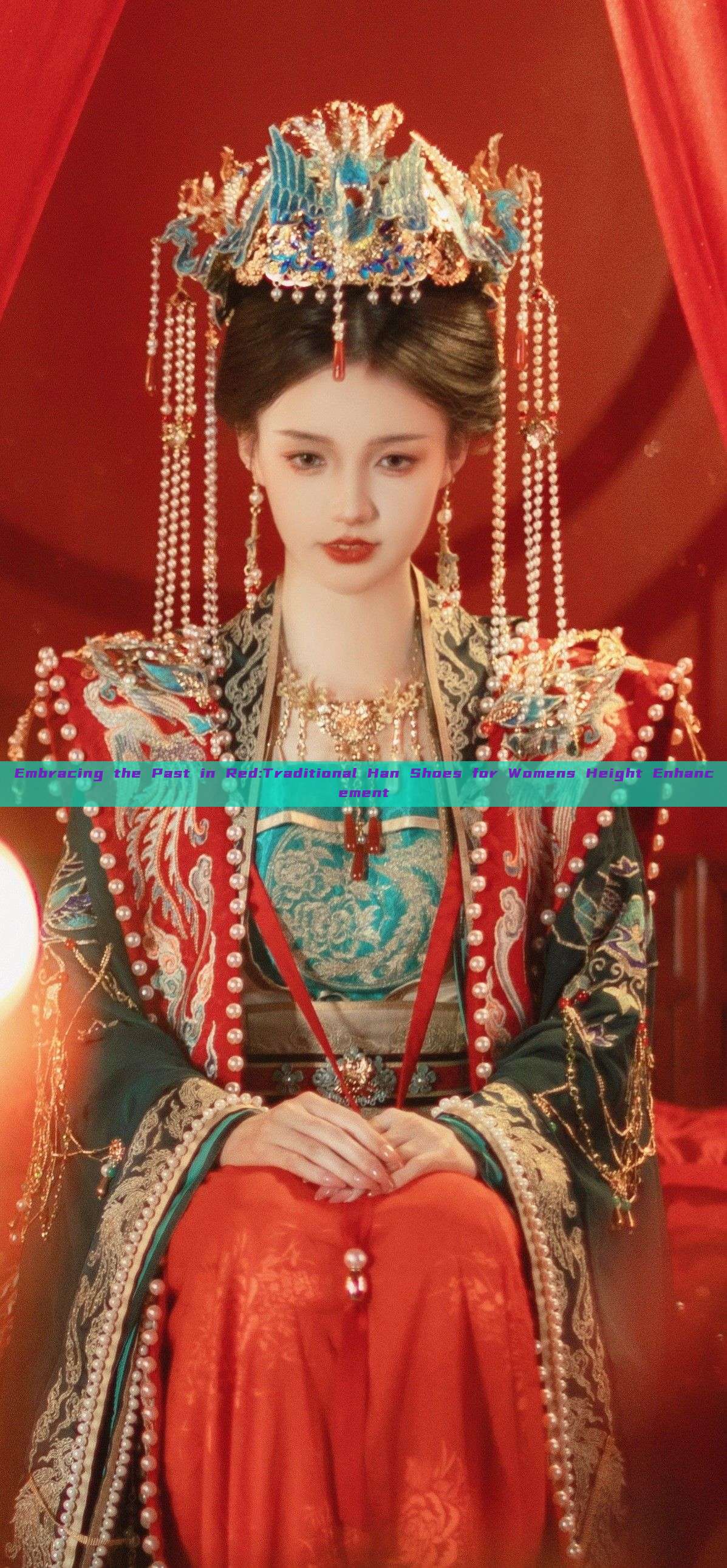 Embracing the Past in Red:Traditional Han Shoes for Womens Height Enhancement Embracing the Past in Red:Traditional Han Shoes for Womens Height Enhancement