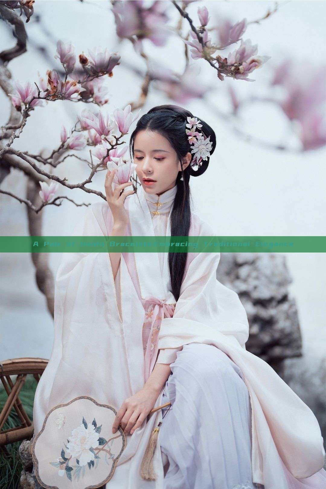 A Pair of Hanfu Bracelets:Embracing Traditional Elegance A Pair of Hanfu Bracelets:Embracing Traditional Elegance