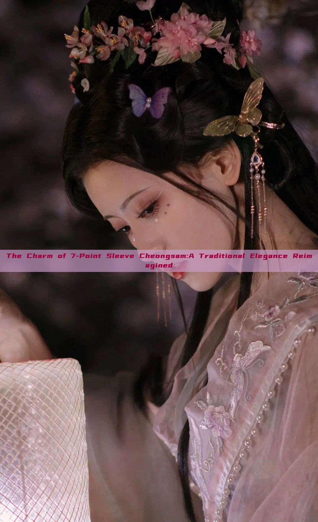 The Charm of 7-Point Sleeve Cheongsam:A Traditional Elegance Reimagined