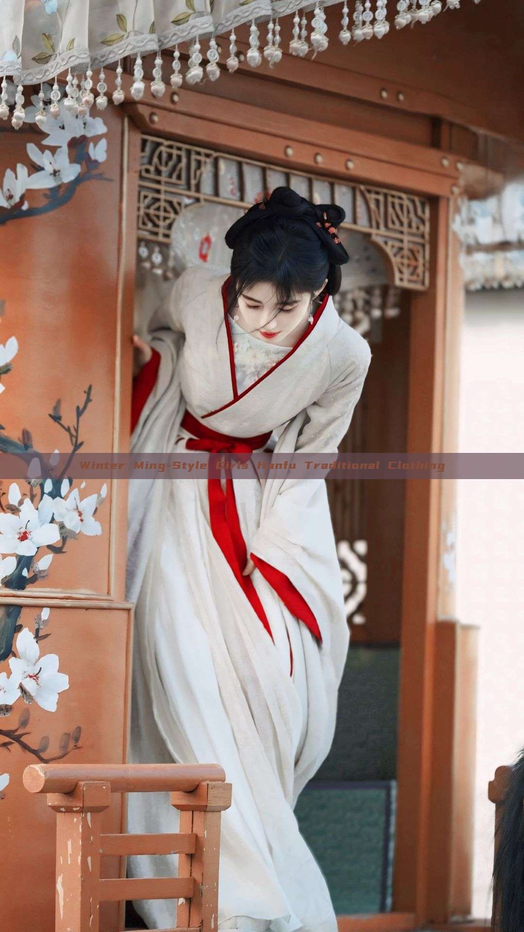 Winter Ming-Style Girls Hanfu Traditional Clothing Winter Ming-Style Girls Hanfu Traditional Clothing