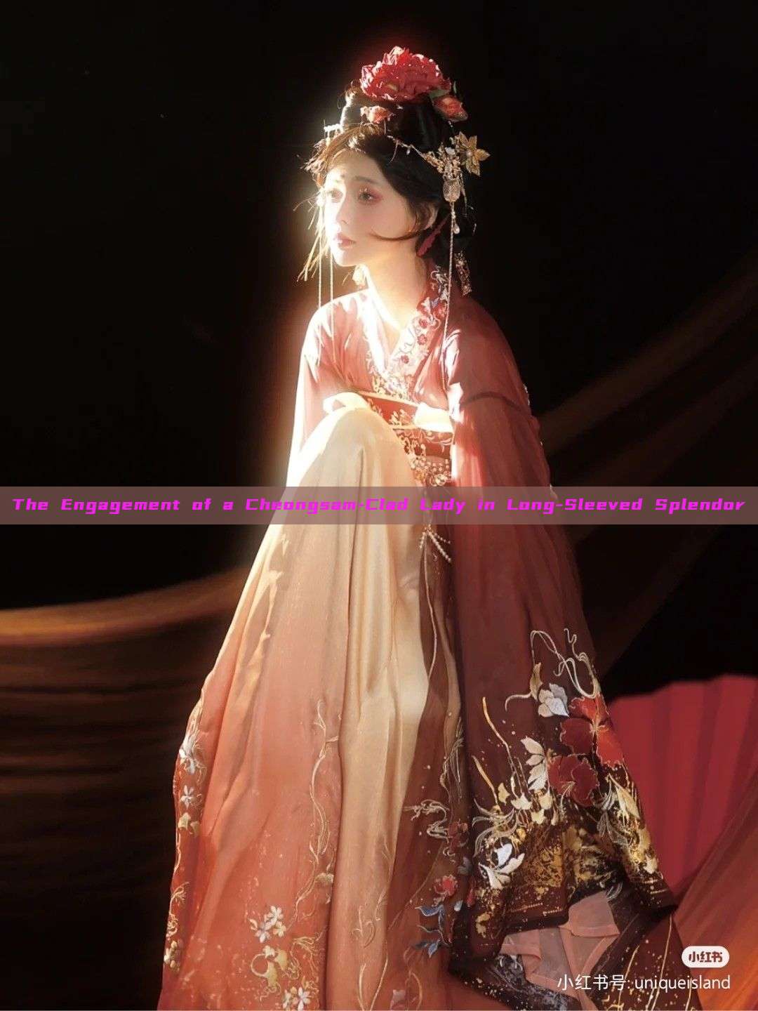The Engagement of a Cheongsam-Clad Lady in Long-Sleeved Splendor The Engagement of a Cheongsam-Clad Lady in Long-Sleeved Splendor