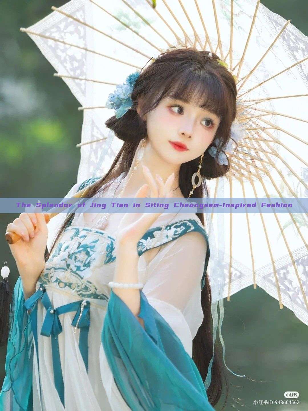 The Splendor of Jing Tian in Siting Cheongsam-Inspired Fashion The Splendor of Jing Tian in Siting Cheongsam-Inspired Fashion