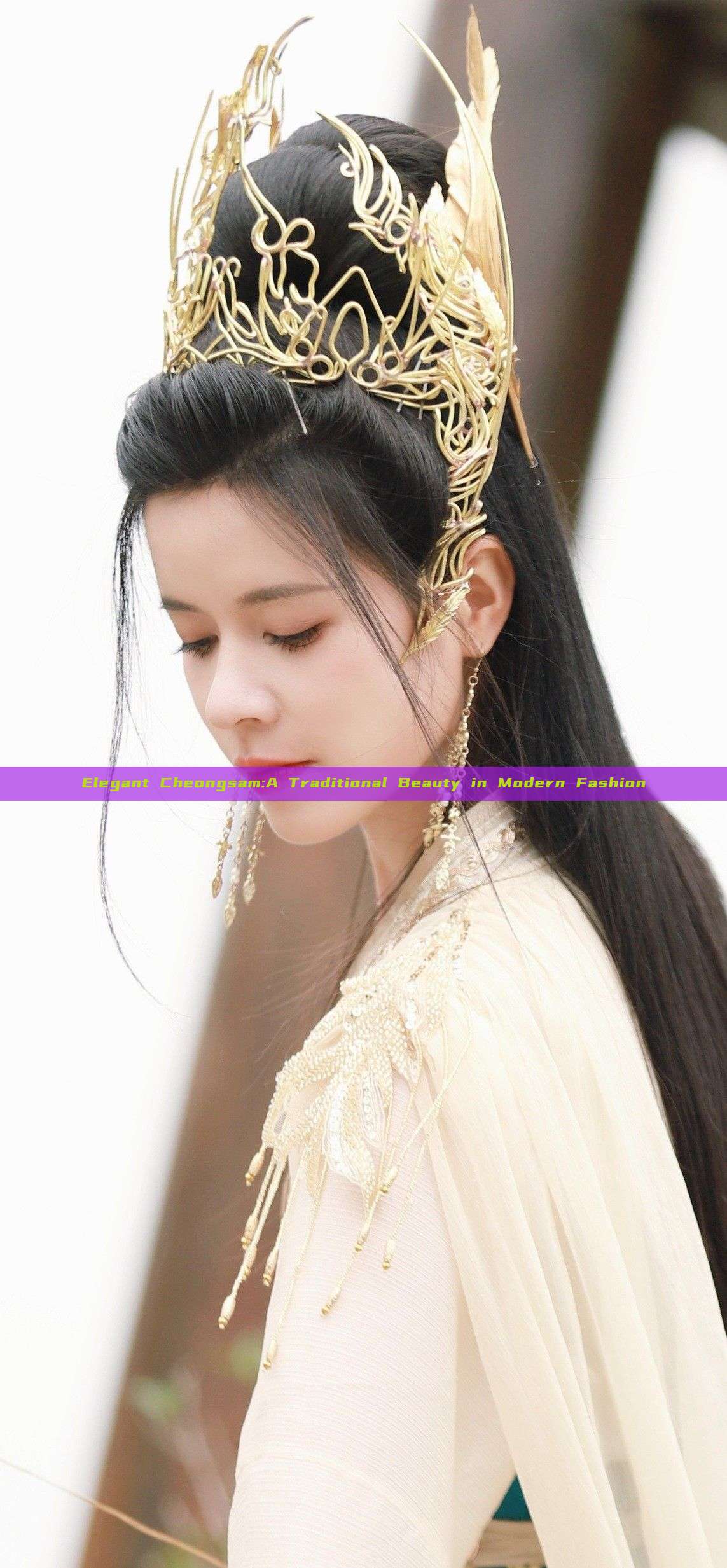 Elegant Cheongsam:A Traditional Beauty in Modern Fashion Elegant Cheongsam:A Traditional Beauty in Modern Fashion