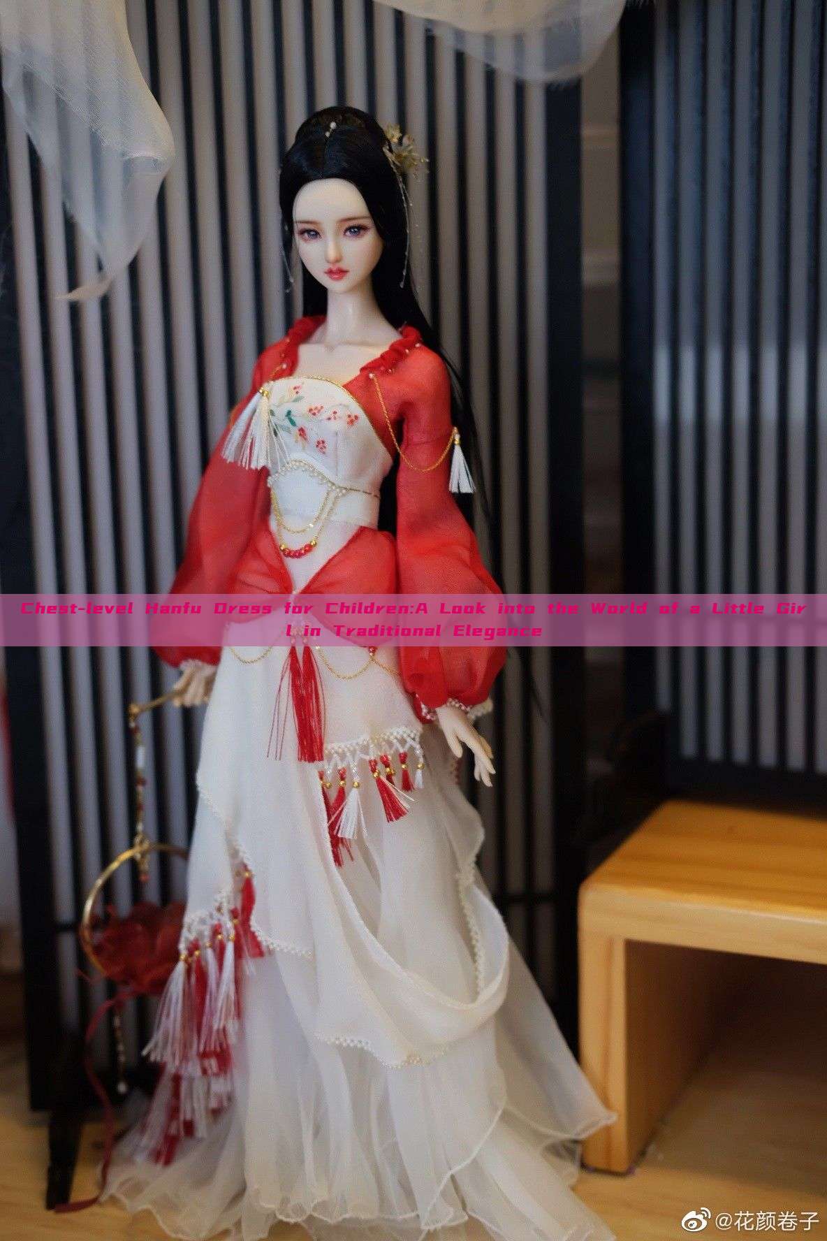 Chest-level Hanfu Dress for Children:A Look into the World of a Little Girl in Traditional Elegance Chest-level Hanfu Dress for Children:A Look into the World of a Little Girl in Traditional Elegance