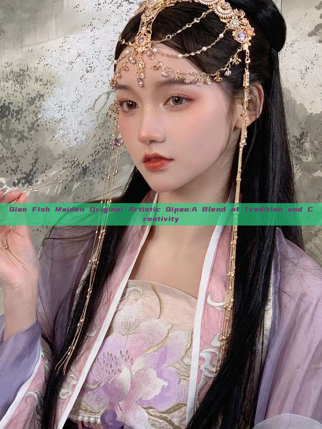 Qiao Fish Maiden Original Artistic Qipao:A Blend of Tradition and Creativity