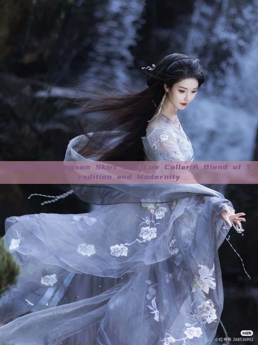 Chiffon Cheongsam Skirt with Low Collar:A Blend of Tradition and Modernity