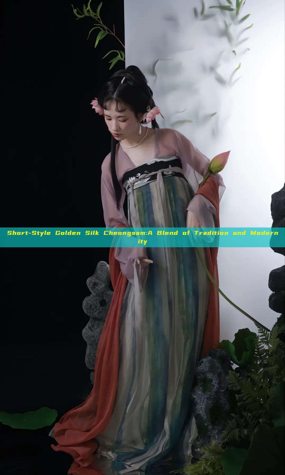 Short-Style Golden Silk Cheongsam:A Blend of Tradition and Modernity Short-Style Golden Silk Cheongsam:A Blend of Tradition and Modernity