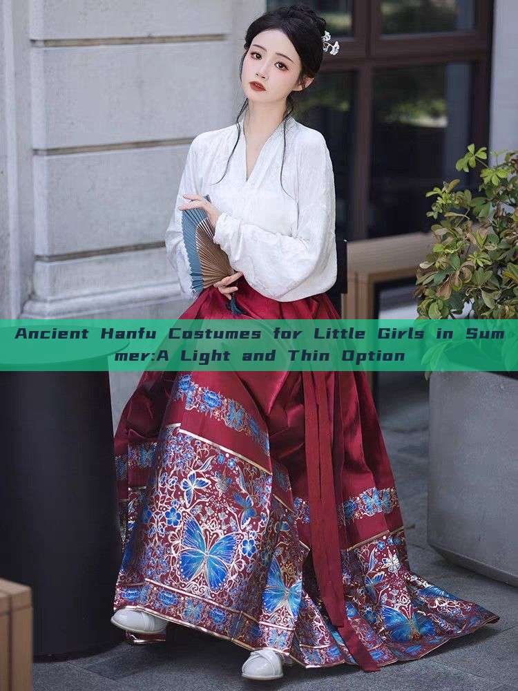 Ancient Hanfu Costumes for Little Girls in Summer:A Light and Thin Option