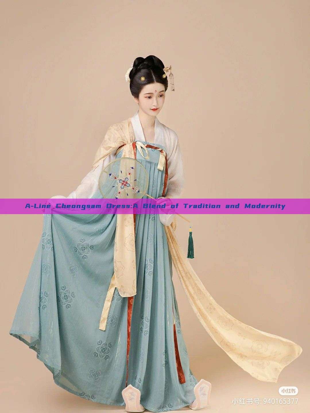 A-Line Cheongsam Dress:A Blend of Tradition and Modernity