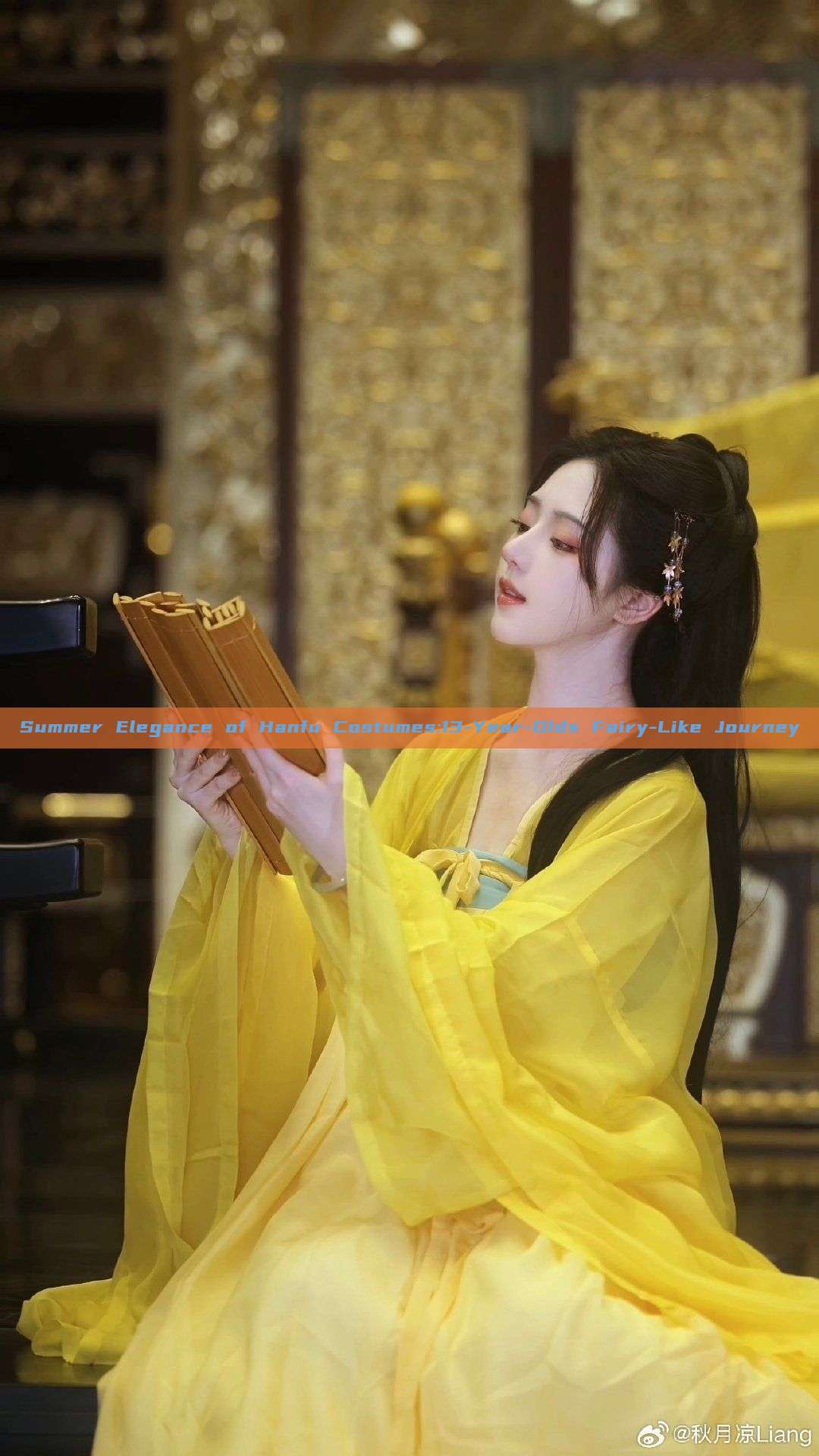 Summer Elegance of Hanfu Costumes:13-Year-Olds Fairy-Like Journey Summer Elegance of Hanfu Costumes:13-Year-Olds Fairy-Like Journey