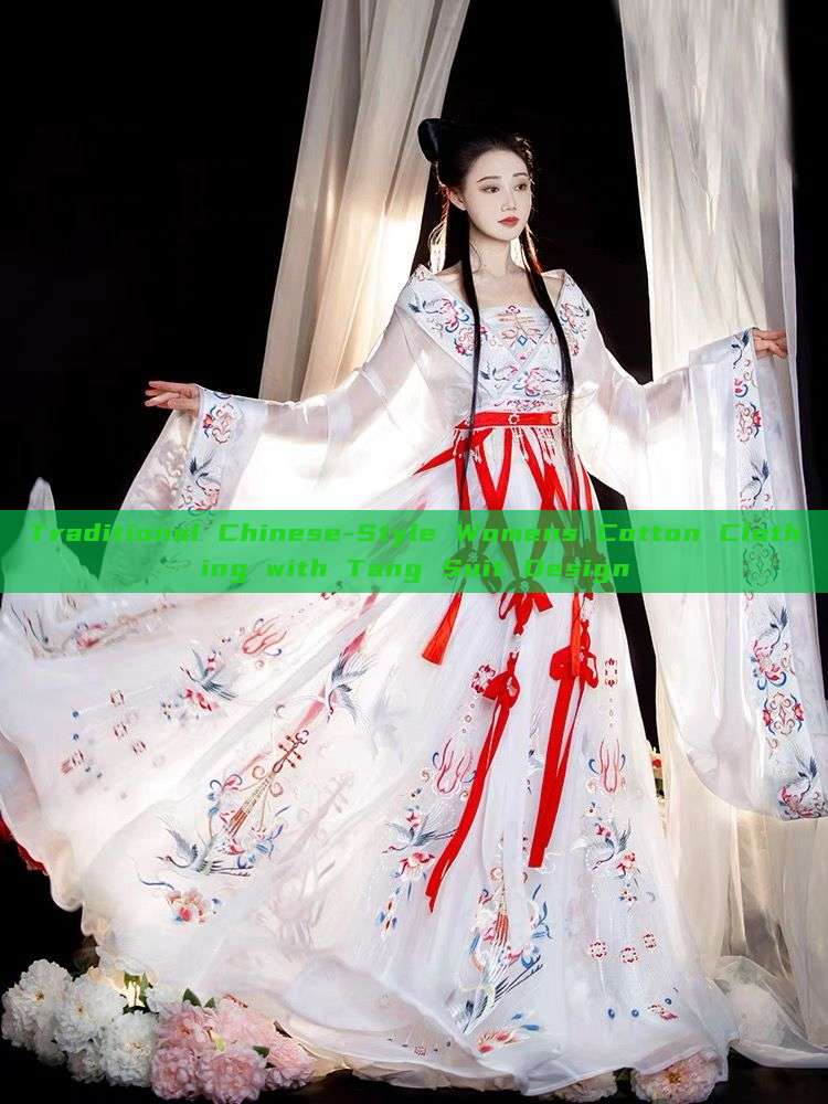 Traditional Chinese-Style Womens Cotton Clothing with Tang Suit Design
