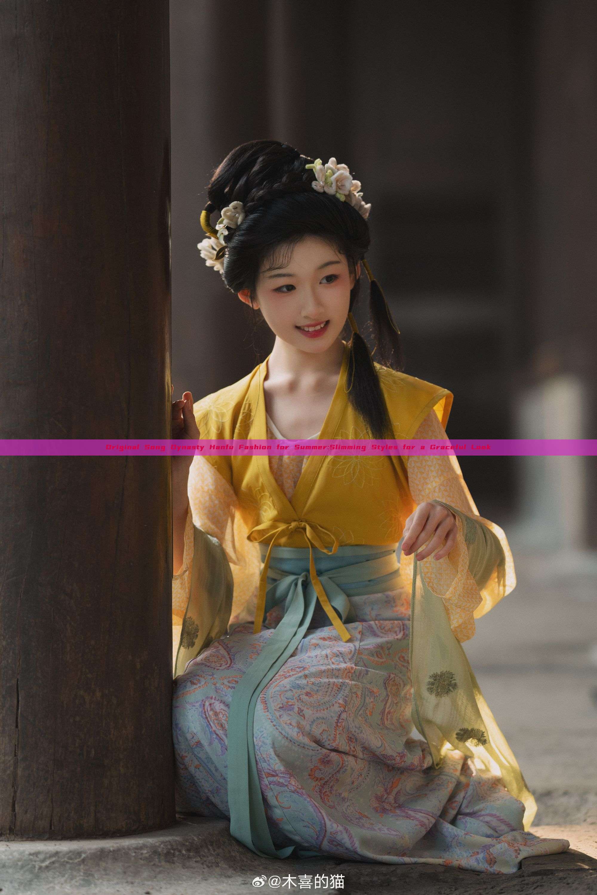 Original Song Dynasty Hanfu Fashion for Summer:Slimming Styles for a Graceful Look