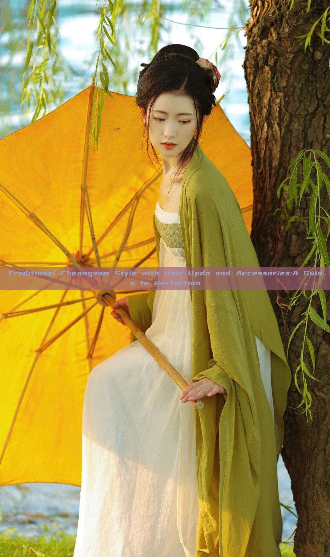 Traditional Cheongsam Style with Hair Updo and Accessories:A Guide to Perfection Traditional Cheongsam Style with Hair Updo and Accessories:A Guide to Perfection