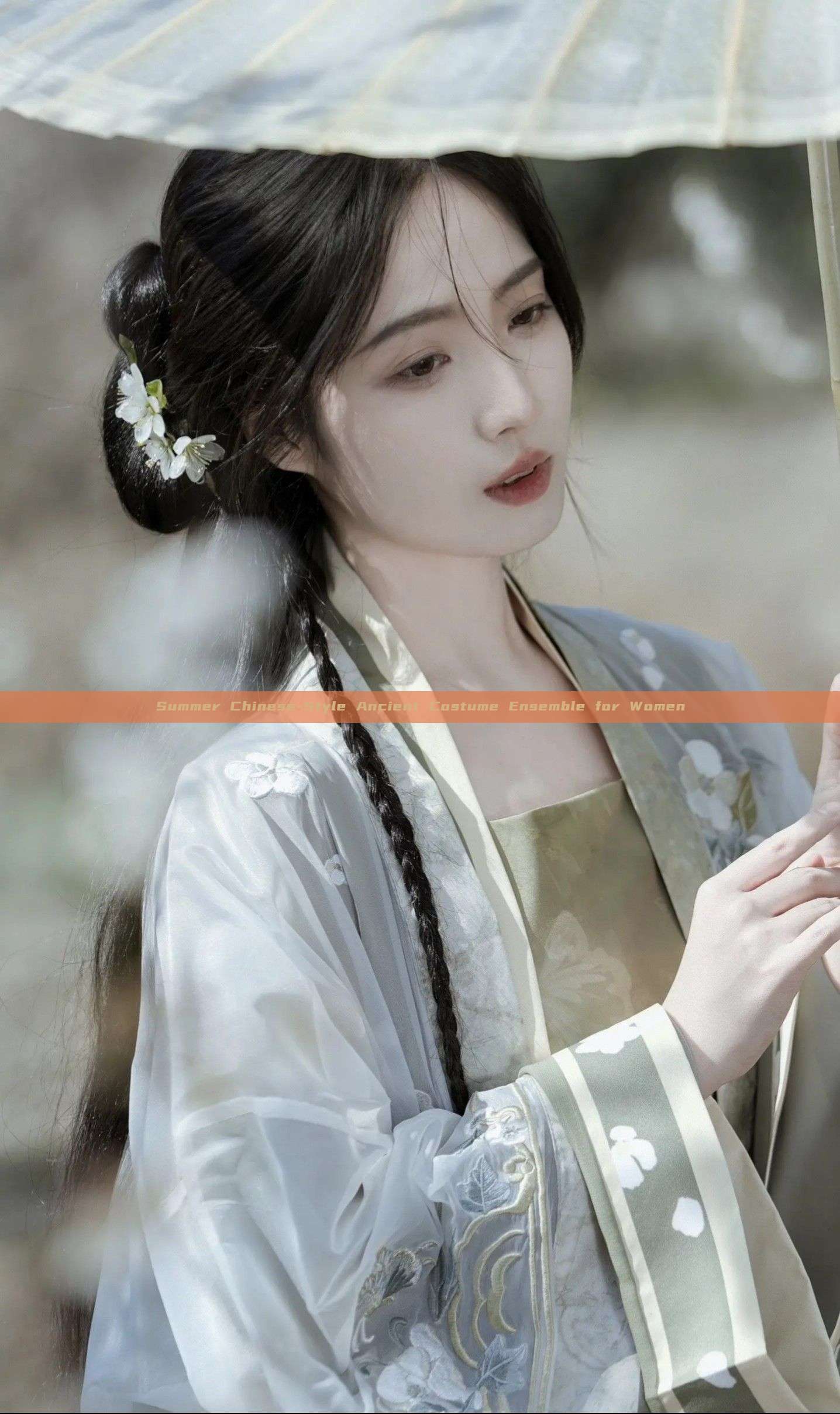 Summer Chinese-Style Ancient Costume Ensemble for Women Summer Chinese-Style Ancient Costume Ensemble for Women