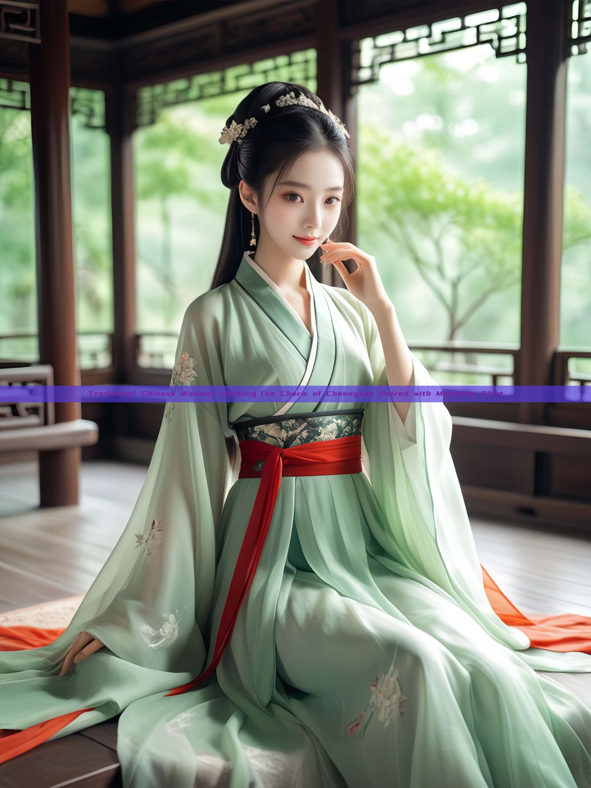 Traditional Chinese Womens Clothing:The Charm of Cheongsam Paired with Mandarin Skirt