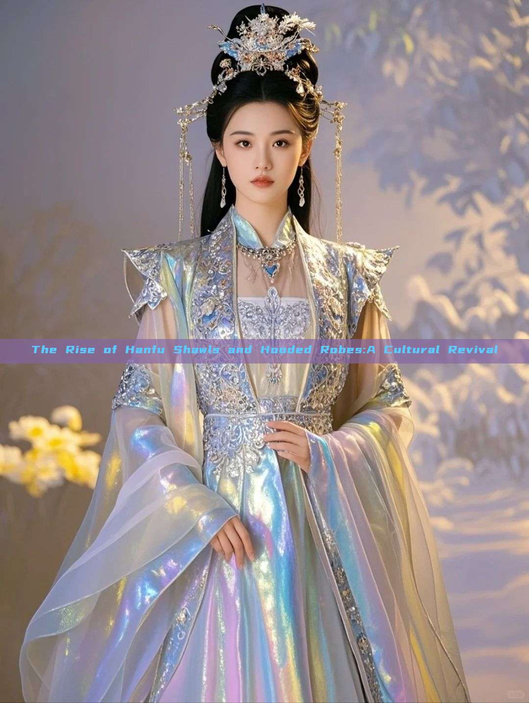 The Rise of Hanfu Shawls and Hooded Robes:A Cultural Revival