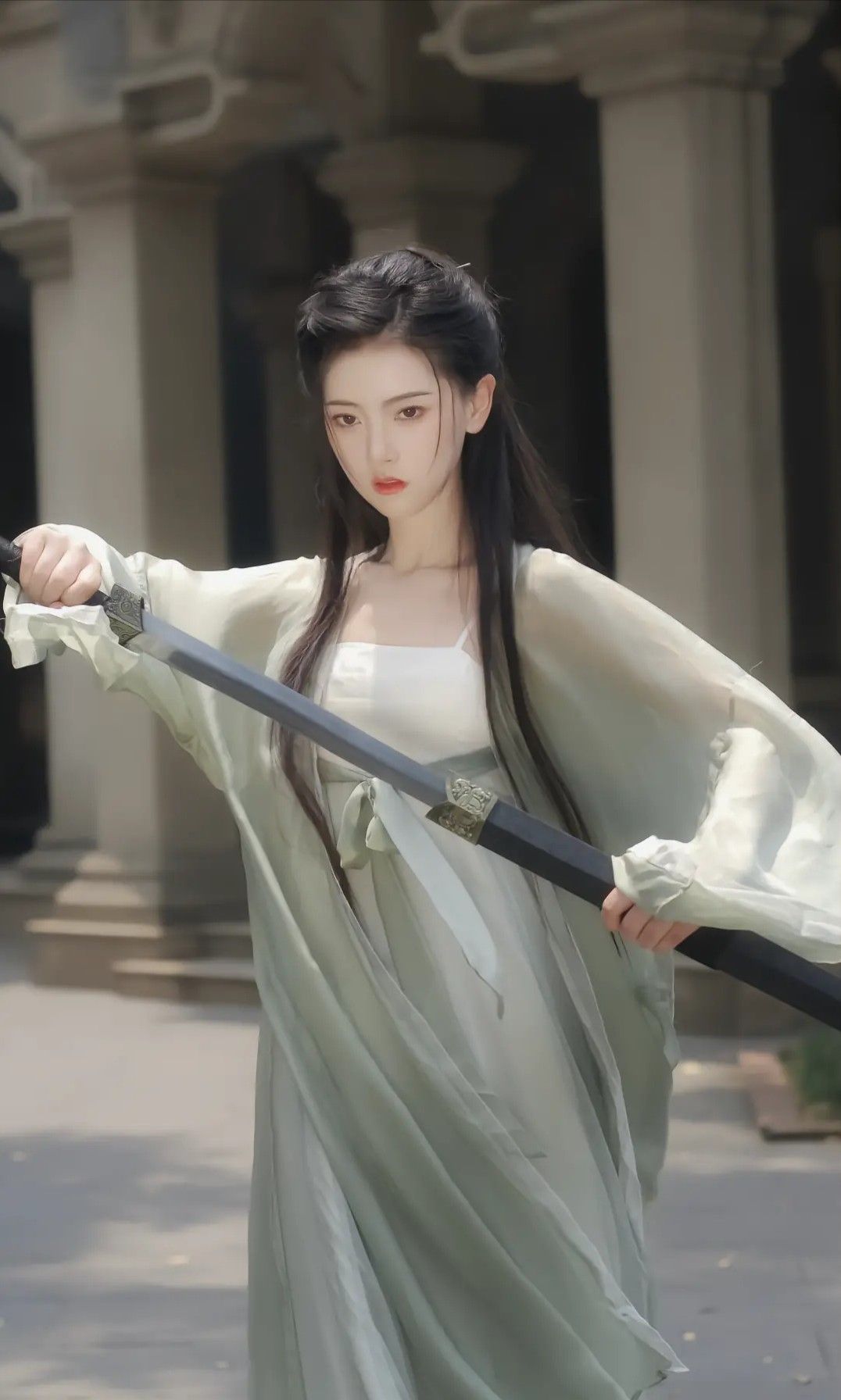 A Little Girls Journey into Traditional Chinese Dress:The Charm of 8-Year-Old Hanfu Skirt