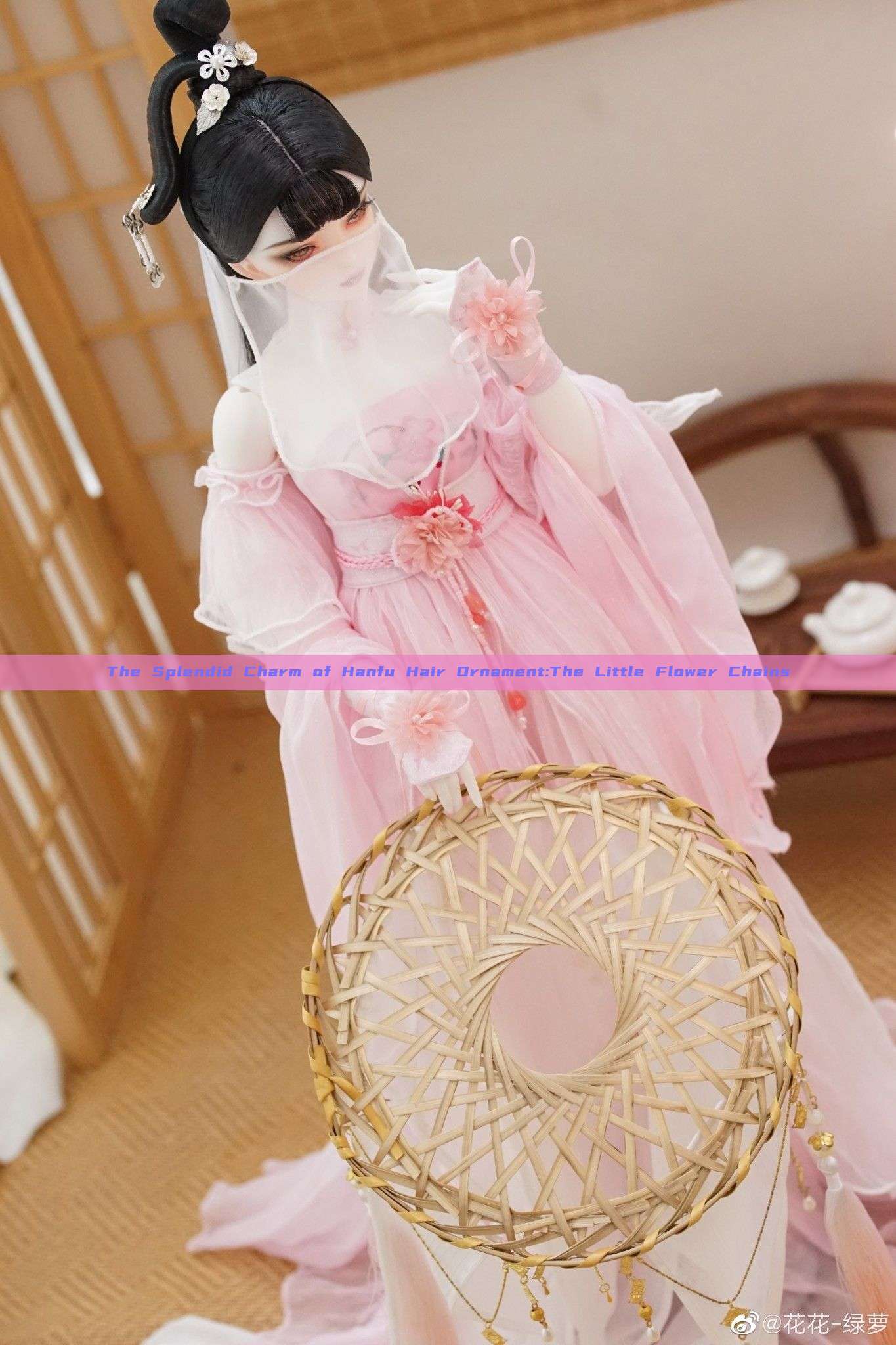 The Splendid Charm of Hanfu Hair Ornament:The Little Flower Chains The Splendid Charm of Hanfu Hair Ornament:The Little Flower Chains