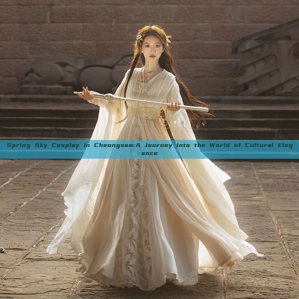 Spring Sky Cosplay in Cheongsam:A Journey into the World of Cultural Elegance Spring Sky Cosplay in Cheongsam:A Journey into the World of Cultural Elegance