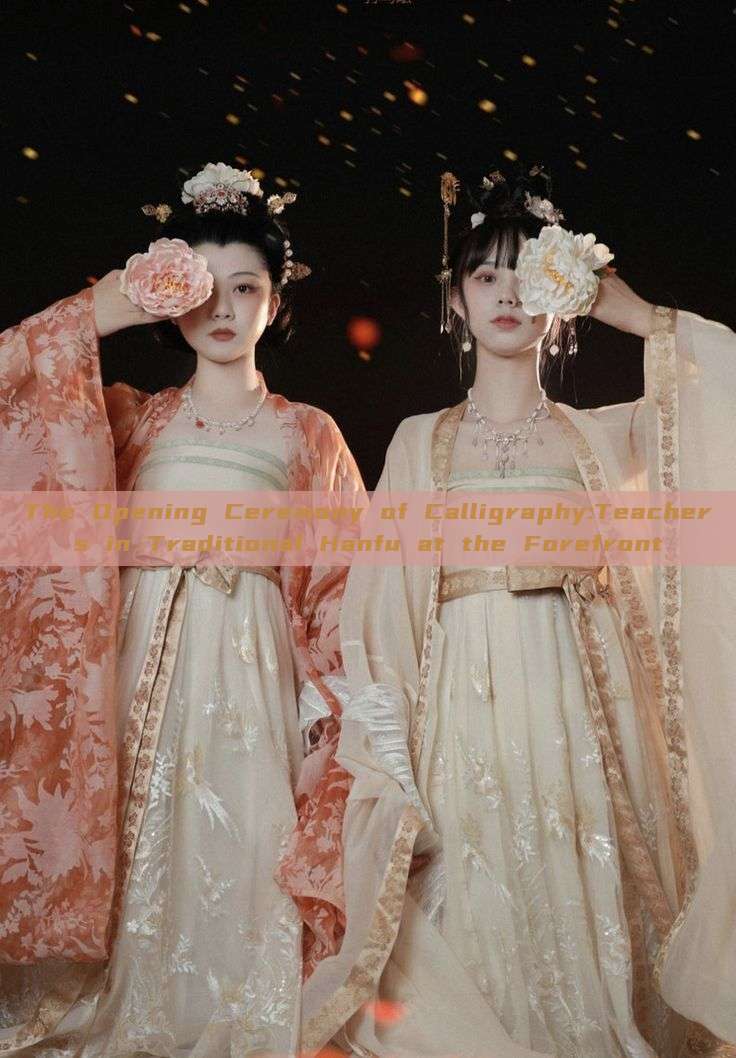 The Opening Ceremony of Calligraphy:Teachers in Traditional Hanfu at the Forefront The Opening Ceremony of Calligraphy:Teachers in Traditional Hanfu at the Forefront