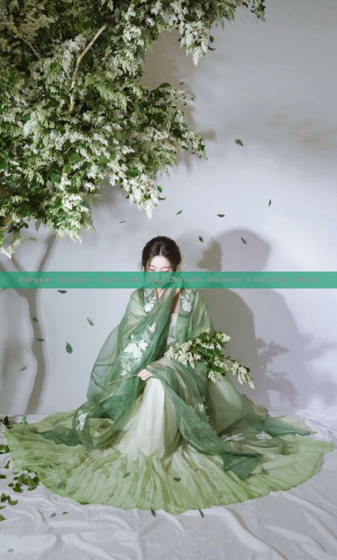 Elegant Summer Hanfu for Big Girls:An Ancient Fairy-like Style Elegant Summer Hanfu for Big Girls:An Ancient Fairy-like Style