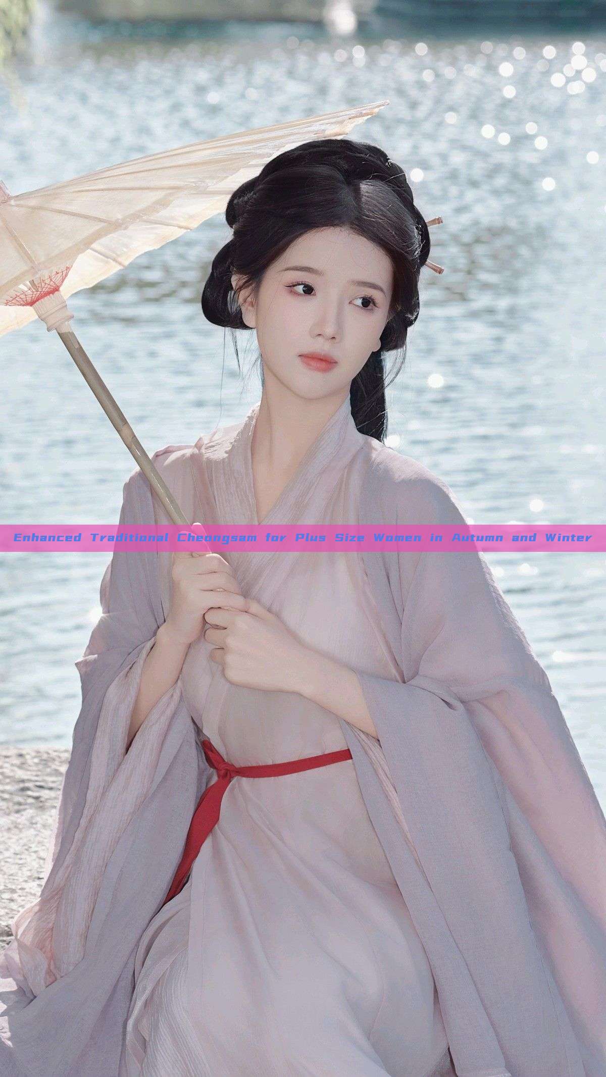 Enhanced Traditional Cheongsam for Plus Size Women in Autumn and Winter