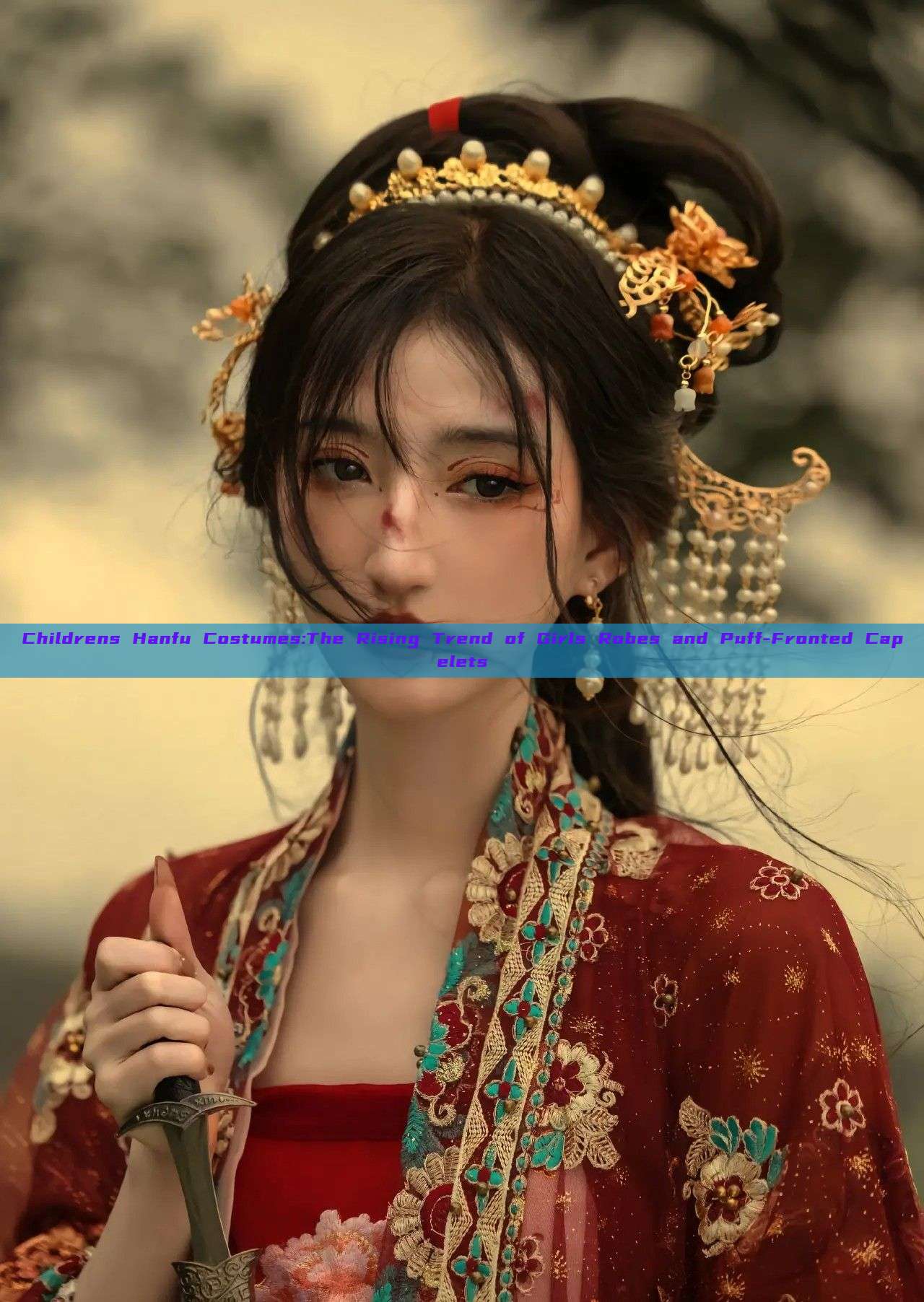 Childrens Hanfu Costumes:The Rising Trend of Girls Robes and Puff-Fronted Capelets Childrens Hanfu Costumes:The Rising Trend of Girls Robes and Puff-Fronted Capelets