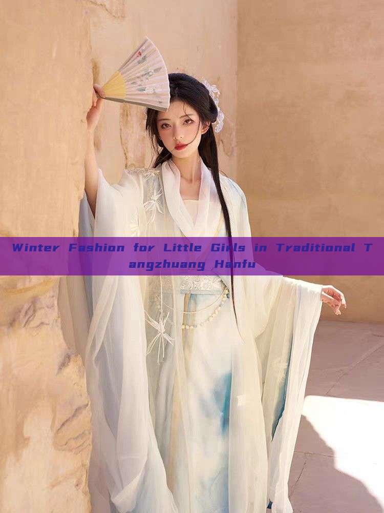 Winter Fashion for Little Girls in Traditional Tangzhuang Hanfu Winter Fashion for Little Girls in Traditional Tangzhuang Hanfu