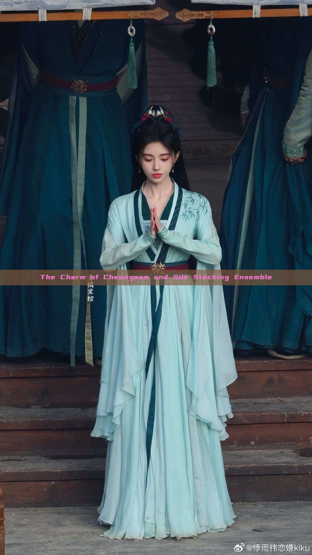 The Charm of Cheongsam and Silk Stocking Ensemble