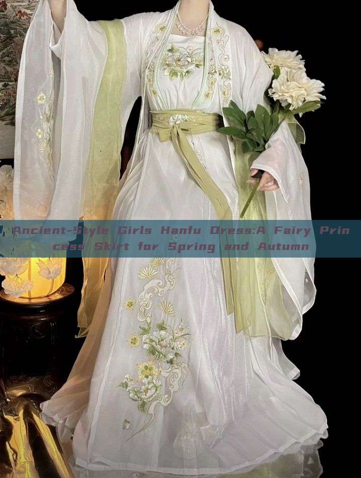 Ancient-Style Girls Hanfu Dress:A Fairy Princess Skirt for Spring and Autumn Ancient-Style Girls Hanfu Dress:A Fairy Princess Skirt for Spring and Autumn