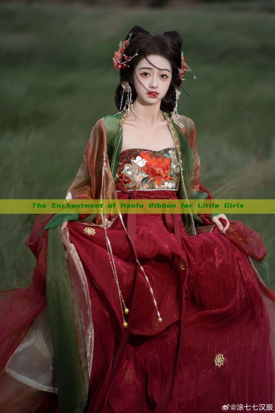 The Enchantment of Hanfu Ribbon for Little Girls The Enchantment of Hanfu Ribbon for Little Girls