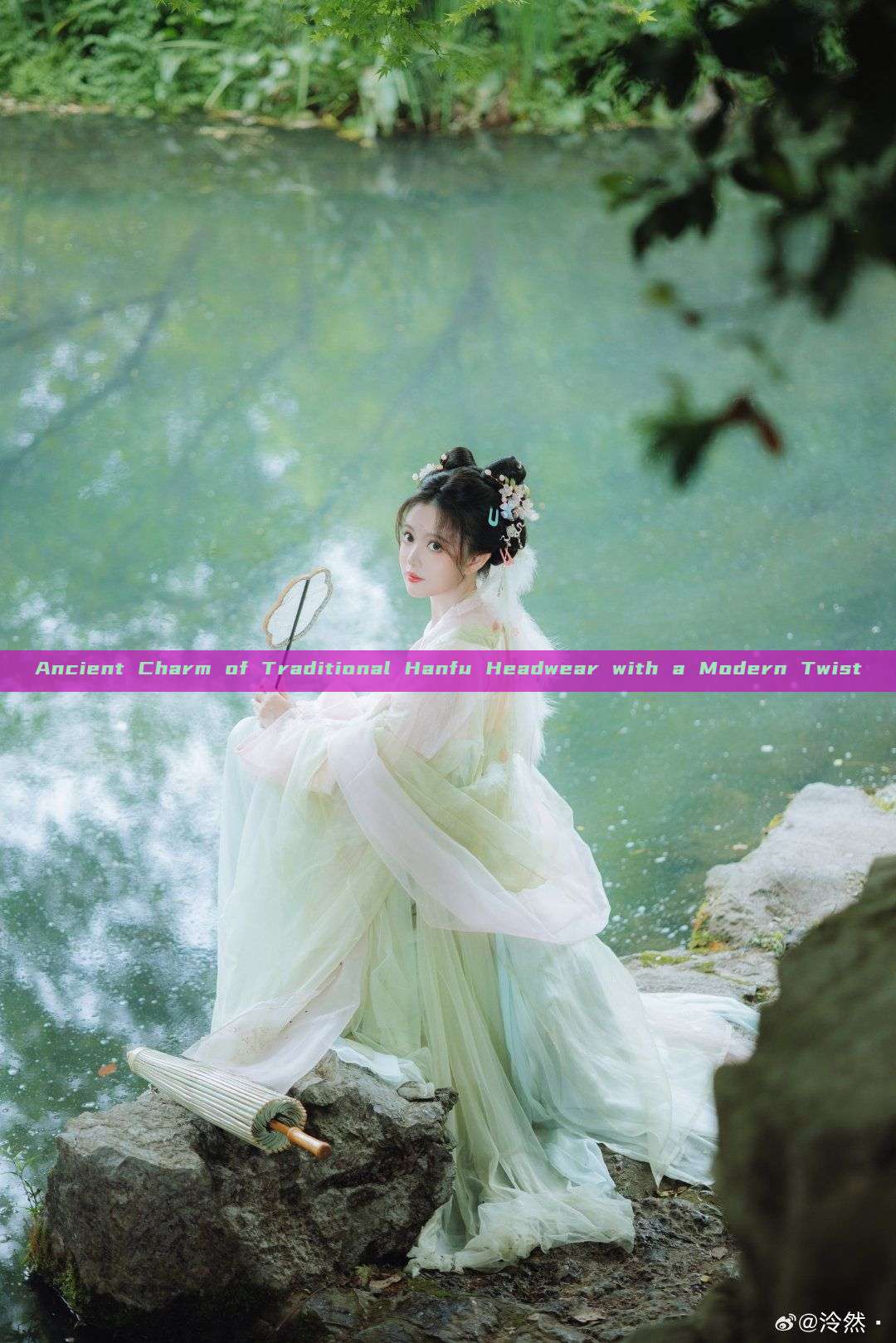 Ancient Charm of Traditional Hanfu Headwear with a Modern Twist