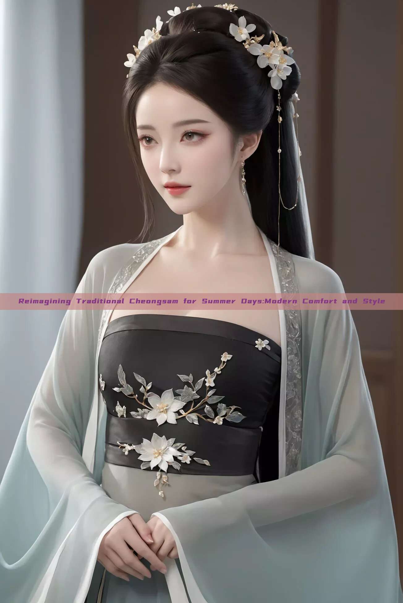 Reimagining Traditional Cheongsam for Summer Days:Modern Comfort and Style Reimagining Traditional Cheongsam for Summer Days:Modern Comfort and Style