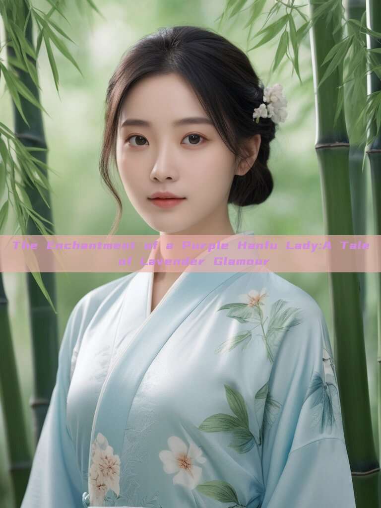 The Enchantment of a Purple Hanfu Lady:A Tale of Lavender Glamour