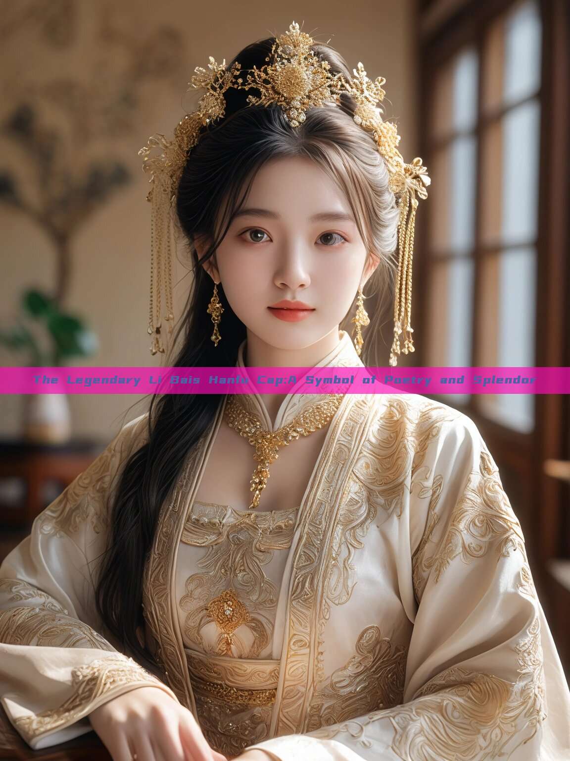 The Legendary Li Bais Hanfu Cap:A Symbol of Poetry and Splendor The Legendary Li Bais Hanfu Cap:A Symbol of Poetry and Splendor