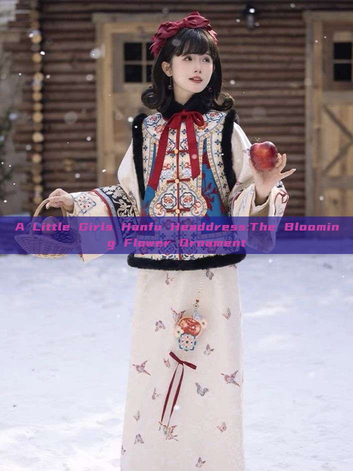 A Little Girls Hanfu Headdress:The Blooming Flower Ornament