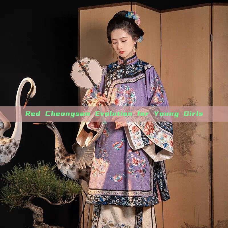 Red Cheongsam Evolution for Young Girls Red Cheongsam Evolution for Young Girls