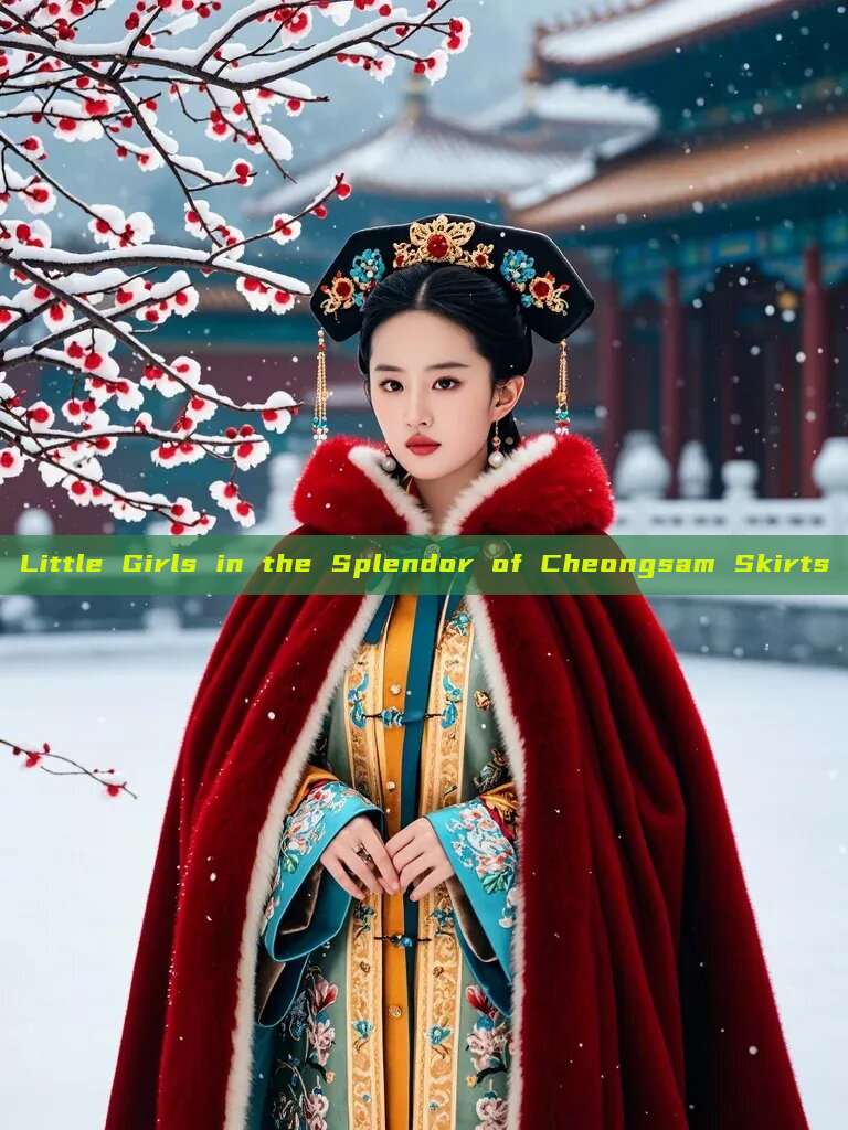 Little Girls in the Splendor of Cheongsam Skirts Little Girls in the Splendor of Cheongsam Skirts