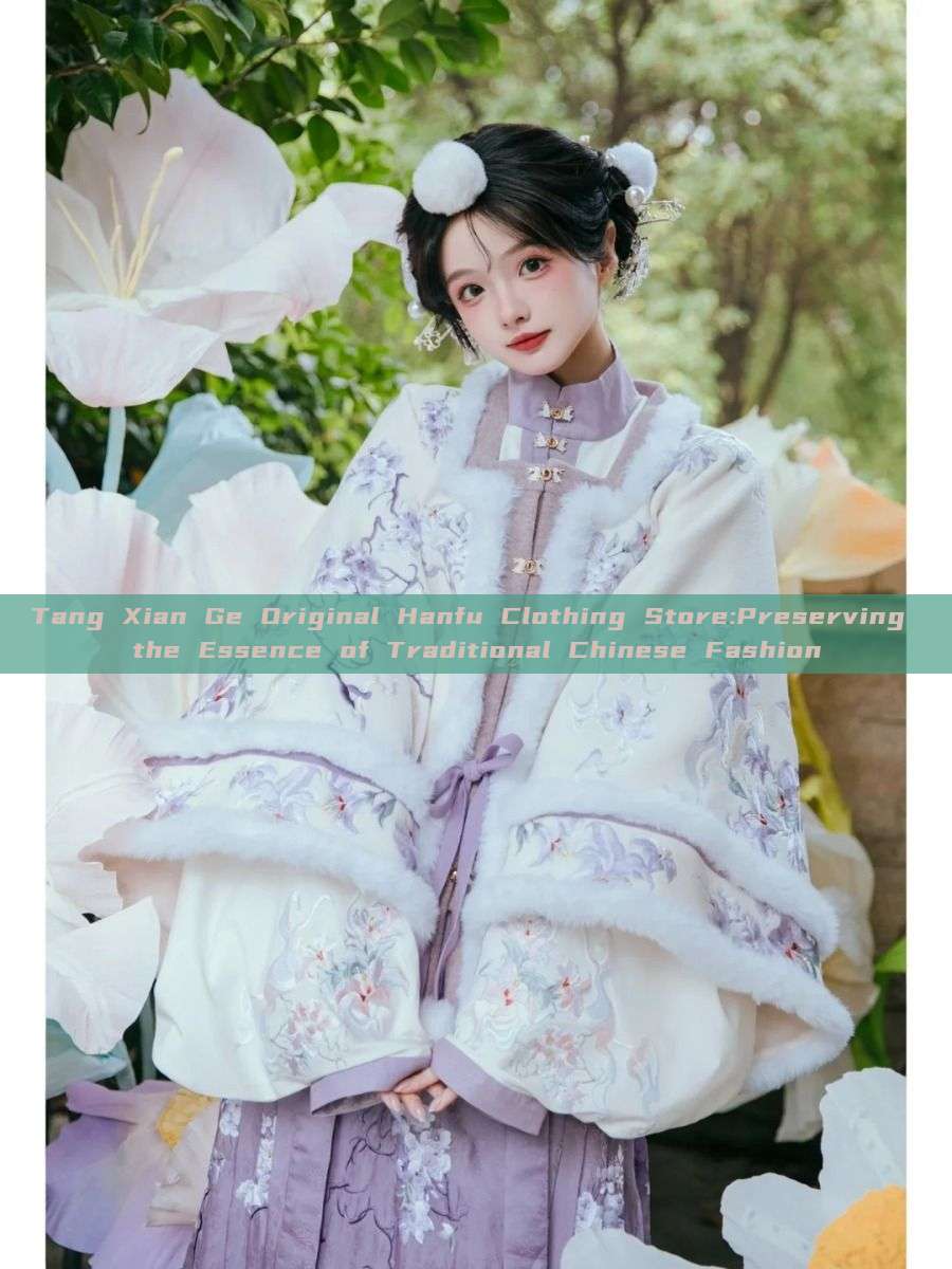 Tang Xian Ge Original Hanfu Clothing Store:Preserving the Essence of Traditional Chinese Fashion Tang Xian Ge Original Hanfu Clothing Store:Preserving the Essence of Traditional Chinese Fashion