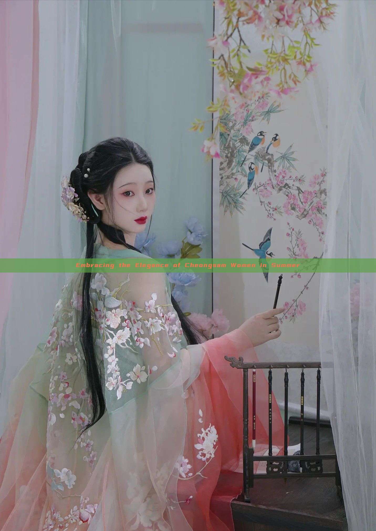 Embracing the Elegance of Cheongsam Women in Summer Embracing the Elegance of Cheongsam Women in Summer