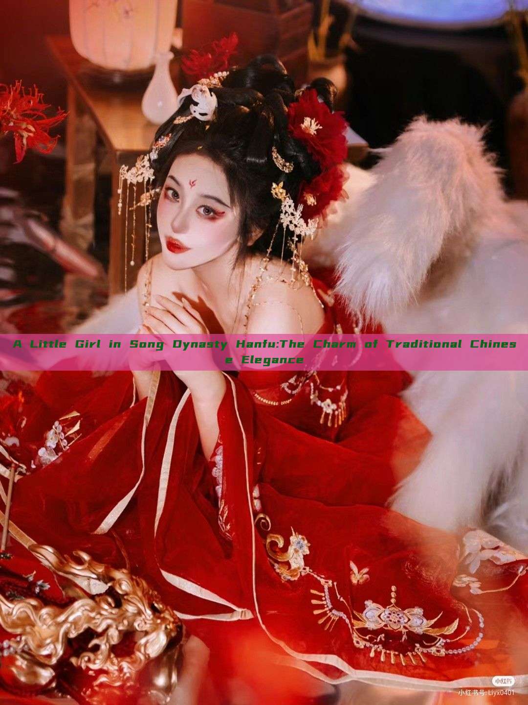 A Little Girl in Song Dynasty Hanfu:The Charm of Traditional Chinese Elegance A Little Girl in Song Dynasty Hanfu:The Charm of Traditional Chinese Elegance
