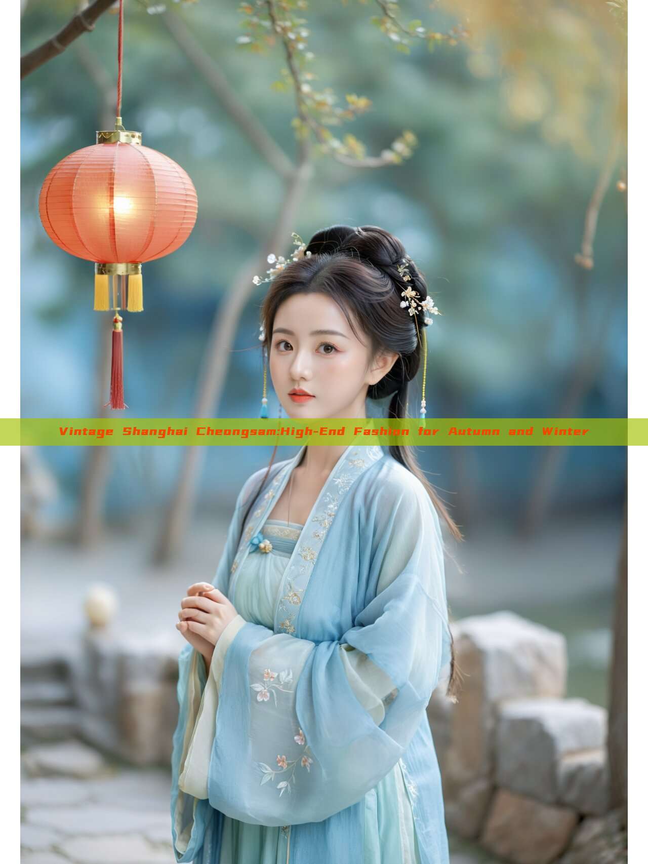 Vintage Shanghai Cheongsam:High-End Fashion for Autumn and Winter Vintage Shanghai Cheongsam:High-End Fashion for Autumn and Winter