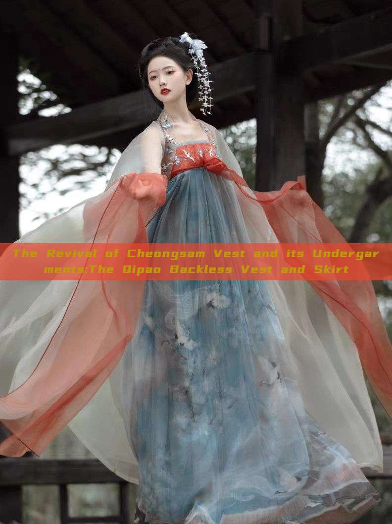 The Revival of Cheongsam Vest and its Undergarments:The Qipao Backless Vest and Skirt