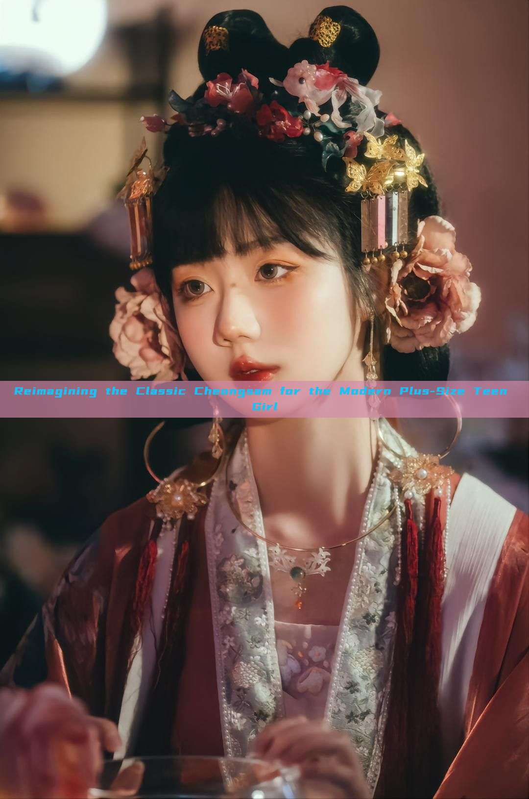 Reimagining the Classic Cheongsam for the Modern Plus-Size Teen Girl Reimagining the Classic Cheongsam for the Modern Plus-Size Teen Girl
