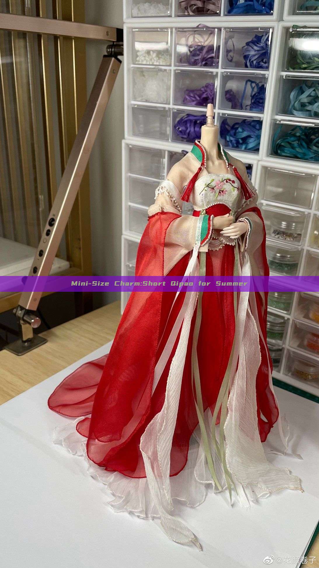 Mini-Size Charm:Short Qipao for Summer