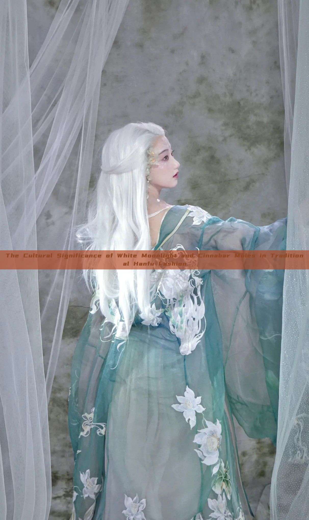 The Cultural Significance of White Moonlight and Cinnabar Moles in Traditional Hanfu Fashion The Cultural Significance of White Moonlight and Cinnabar Moles in Traditional Hanfu Fashion