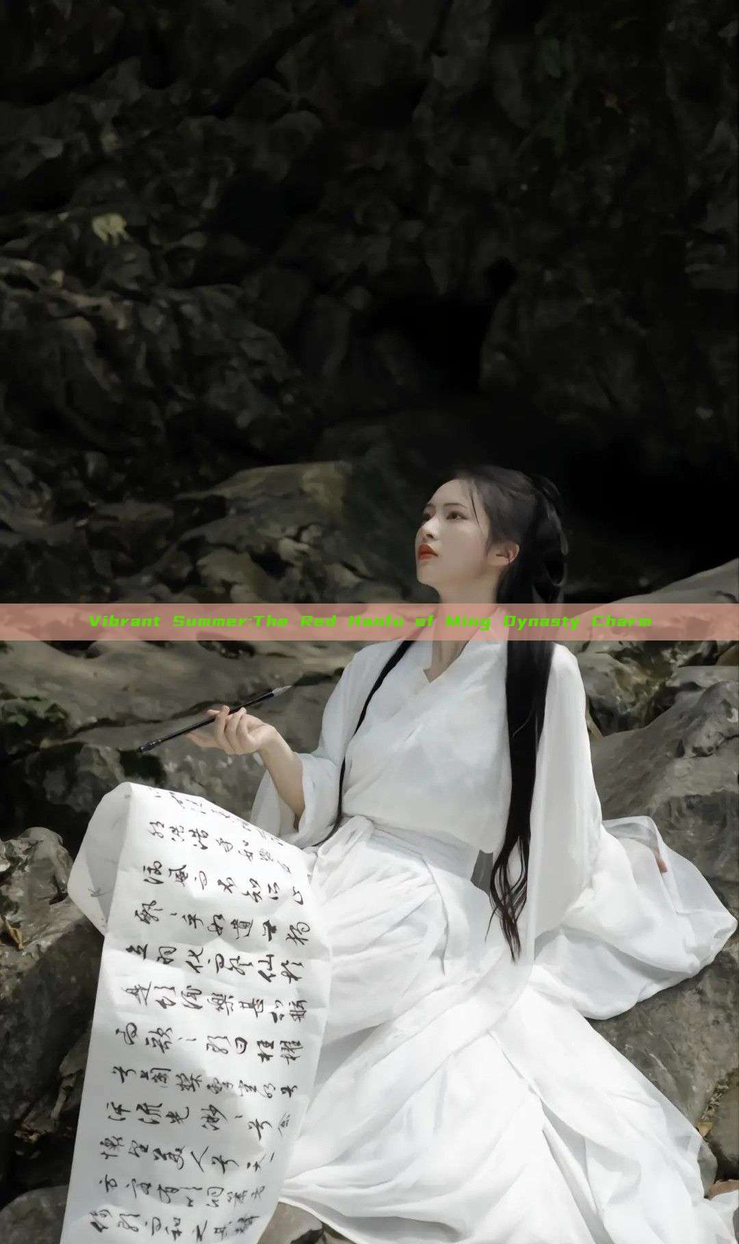 Vibrant Summer:The Red Hanfu of Ming Dynasty Charm Vibrant Summer:The Red Hanfu of Ming Dynasty Charm