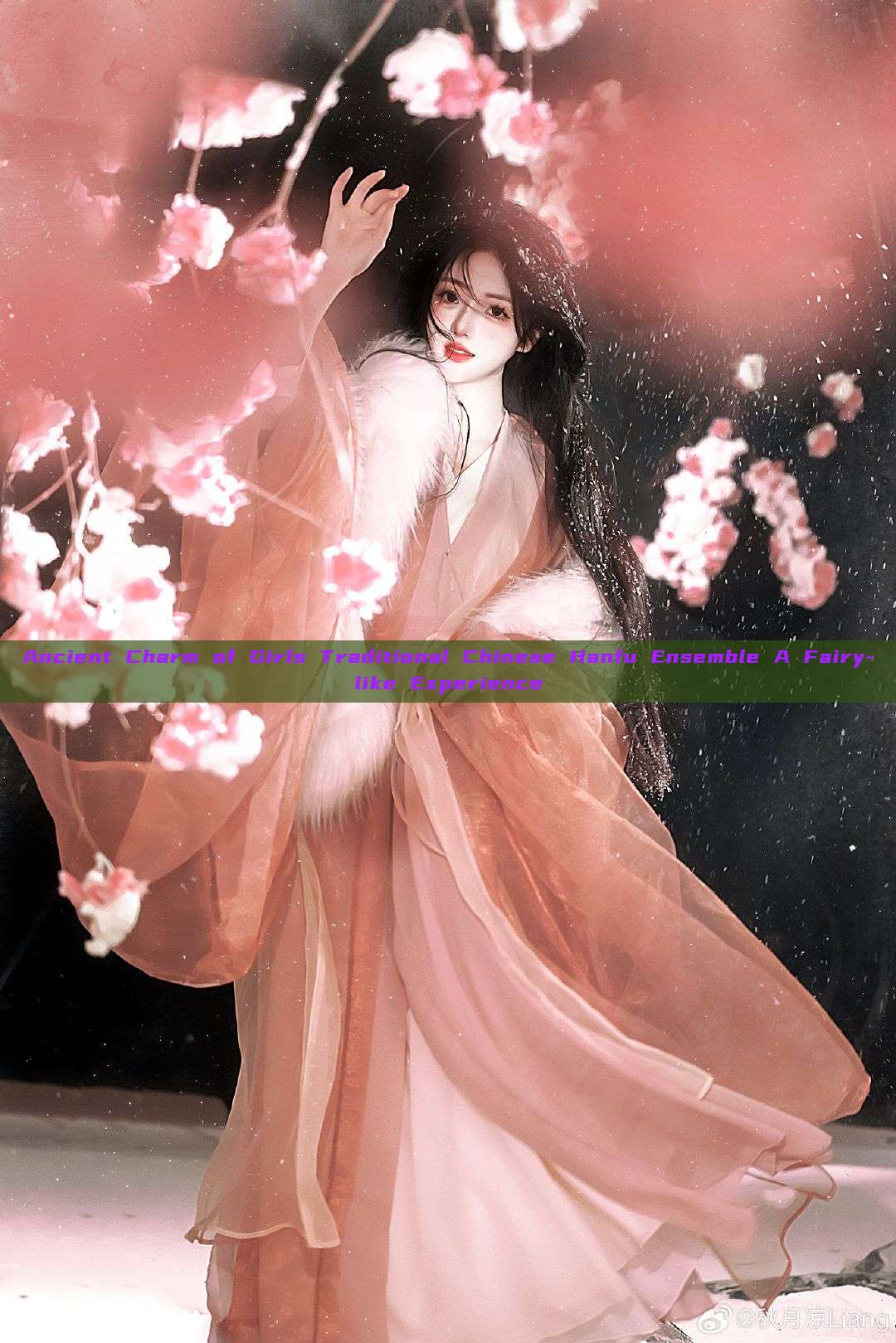 Ancient Charm of Girls Traditional Chinese Hanfu Ensemble A Fairy-like Experience Ancient Charm of Girls Traditional Chinese Hanfu Ensemble A Fairy-like Experience