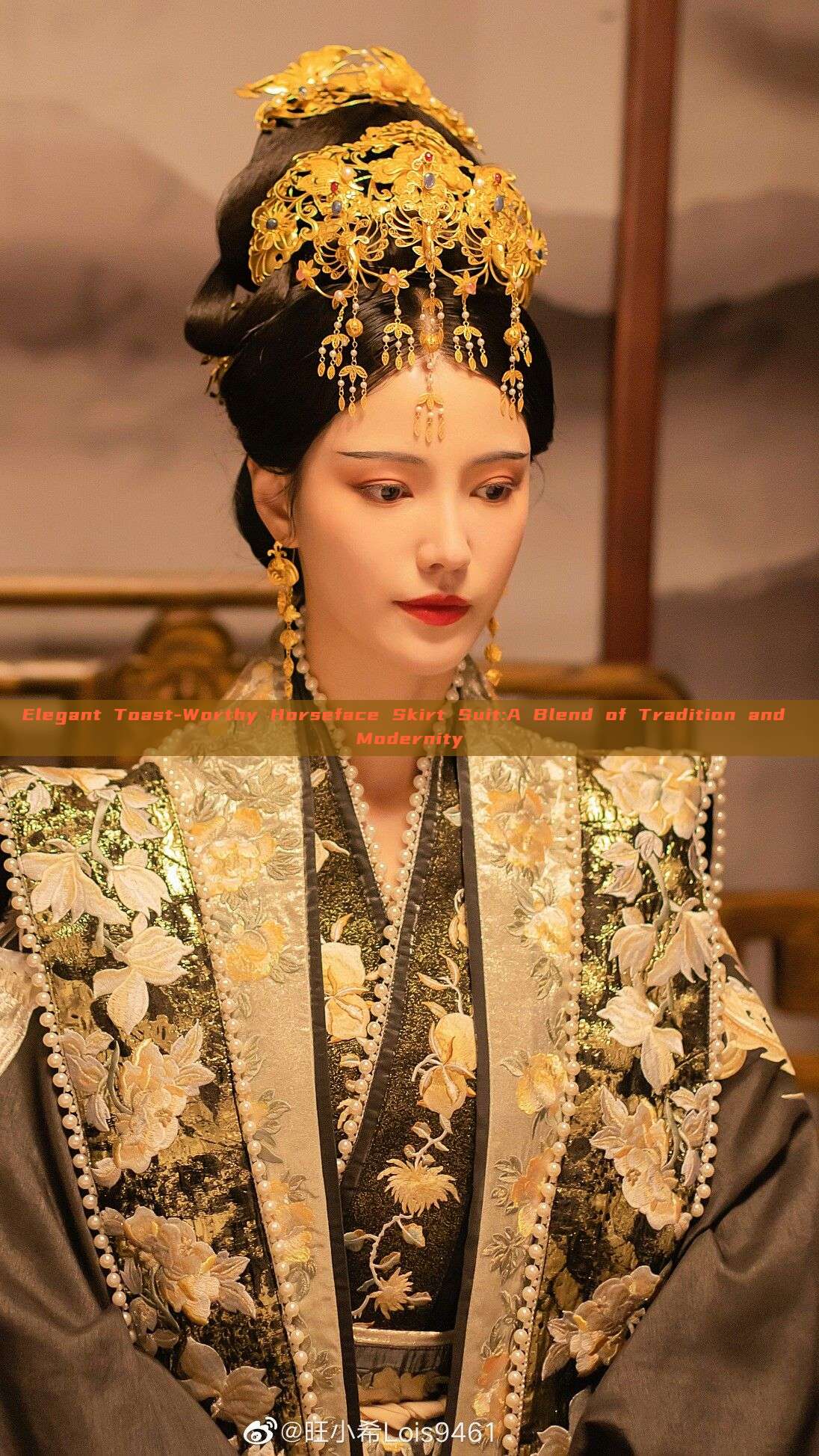 Elegant Toast-Worthy Horseface Skirt Suit:A Blend of Tradition and Modernity Elegant Toast-Worthy Horseface Skirt Suit:A Blend of Tradition and Modernity